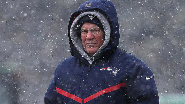 New England Patriots coach Bill Belichick